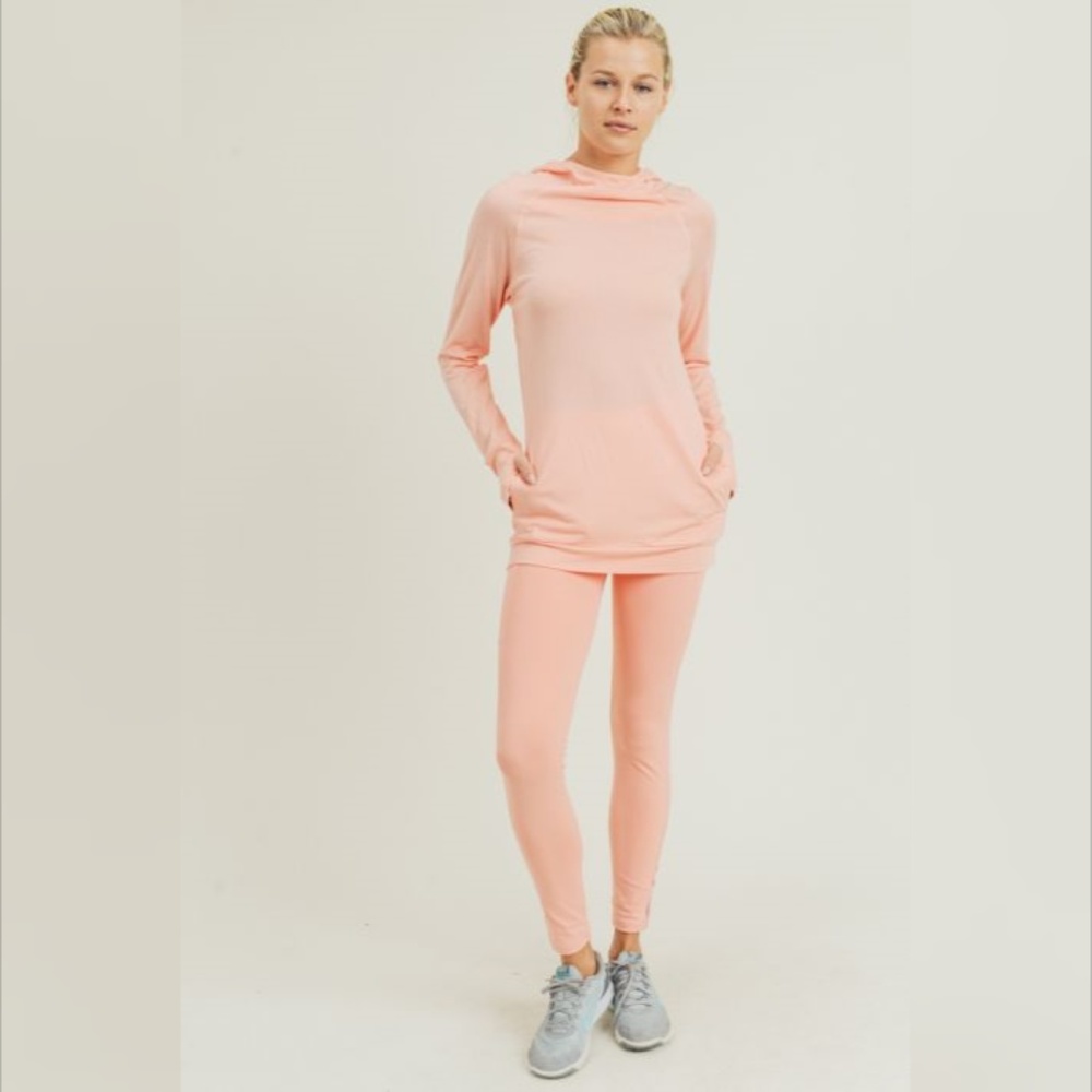 Highwaist Side-Mesh & Slit Full Leggings - Picture 7 of 8